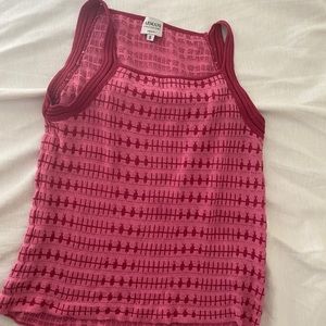 Pink Y2K 2000’s Armani Tank Top